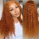 Tinashe hair ginger curly lace wig (3)