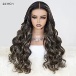 Tinashe hair highlight 1b-22 body wave wig (1)