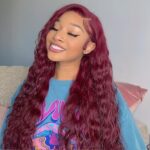 99j water wave lace front wig