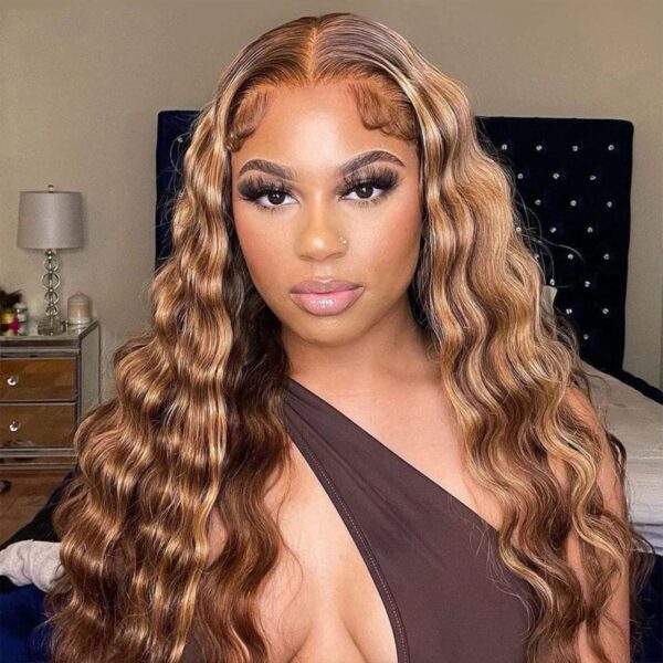 Highlight Loose Deep lace wig