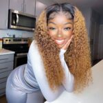 Ombre 1b-27 curly wig