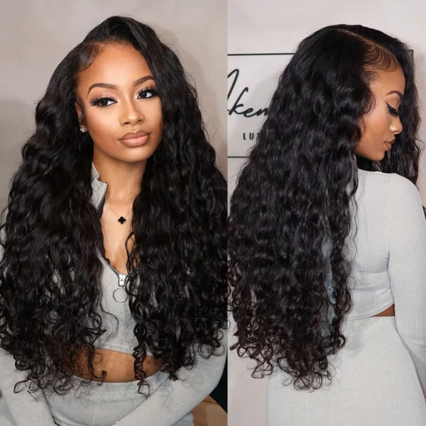 Tinashe hair beach curly v part wig 1