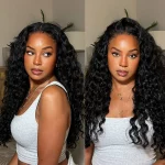 Tinashe hair beach curly v part wig 4