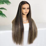 Tinashe hair highlight 1b-22 straight wig (2)
