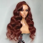 Tinashe hair reddish brown body wave wig (1)