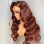 Tinashe hair reddish brown body wave wig (2)