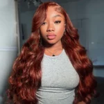 Tinashe hair reddish brown body wave wig (5)