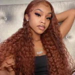 Tinashe hair reddish brown deep wave wig (3)