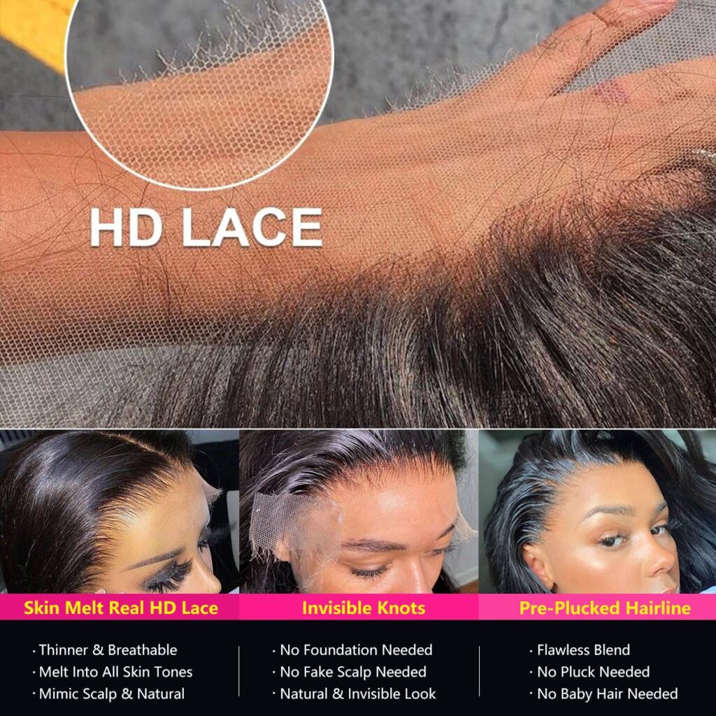 Tinashe hair HD lace wig details