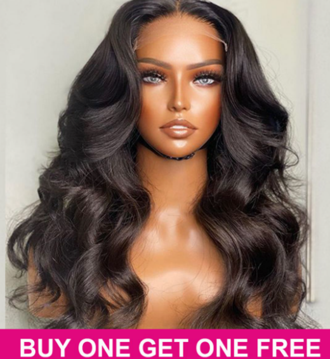 Glueless Body Wave / Straight Lace Wig Put It On & Go Human Hair Wigs