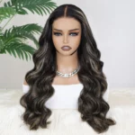 Tinashe hair wear go highlight 1b-22 body wave wig (1)