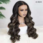 Tinashe hair wear go highlight 1b-22 body wave wig (2)