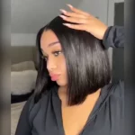 Tinashe hair glueless straight bob wig