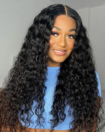 5x5 water lace closure wig