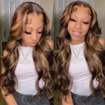 Tinashe hair airy cap highlight lace wig (2)