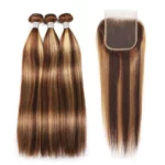 Tinashe hair highlight straight hair bundles (10)