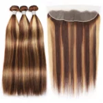 Tinashe hair highlight straight hair bundles (2)