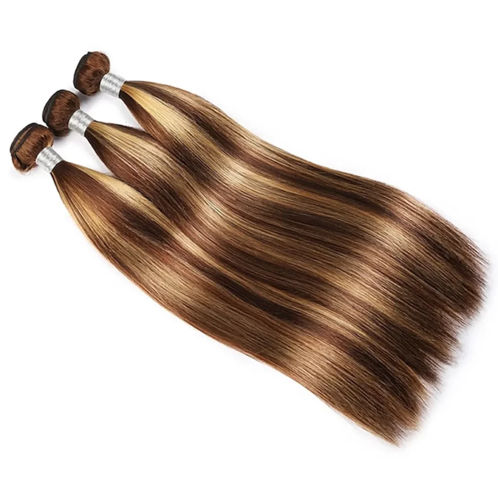 Tinashe hair highlight straight hair bundles (5)