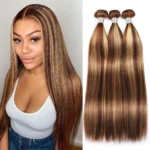 Tinashe hair highlight straight hair bundles (9)