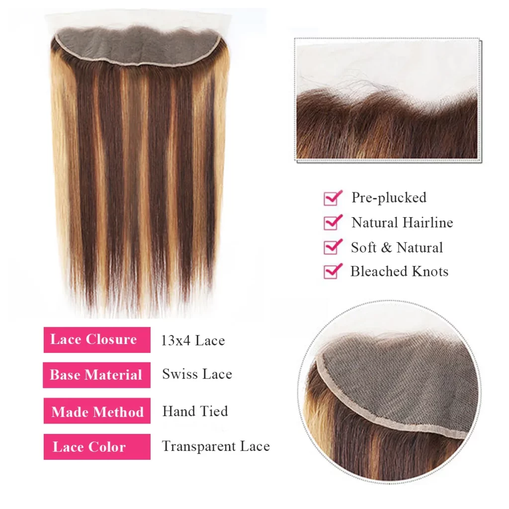 Tinashe hair highlight straight hair frontal 1