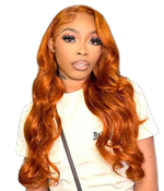 Ginger color wig