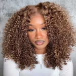 Tinashe hair highlight 4-27 curly bob wig (4)