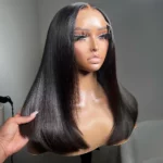 Tinashe hair blunt cut glueless straight wig (1)