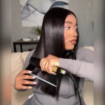 Tinashe hair blunt cut straight wig