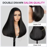 Tinashe hair blunt cut straight wig (2)