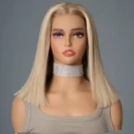 Tinashe hair blonde highlight straight bob wig (4)