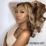 Tinashe hair flash sale highlight loose body bob wig (3)