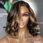 Tinashe hair flash sale highlight loose body bob wig (4)