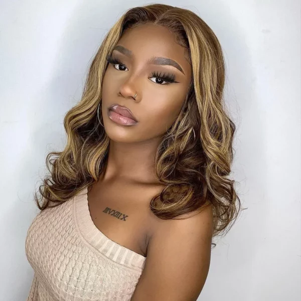 Tinashe hair flash sale highlight loose body bob wig (8)