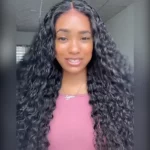 Tinashe hair glueless water wave wig 2