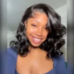 Tinashe hair loose body wave short wig (1)