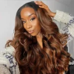 Tinashe hair ombre brown lace wig (3)