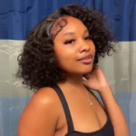 Tinashe hair glueless water wave short wig (2)