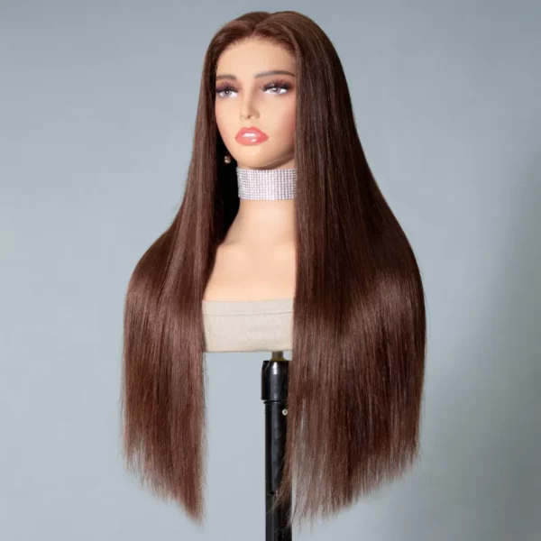 Tinashe hair brown straight lace wig (3)