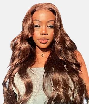 #4 Brown color wig