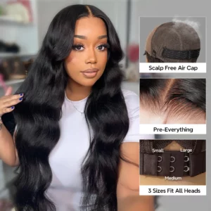 Tinashe hair flexi-fit glueless body wave wig first