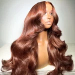 Tinashe hair glueless copper brown lace wig (2)