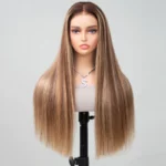 Tinashe hair highlight glueless straight wig (2)