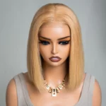 Tinashe hair honey blonde bob wig (4)