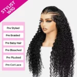 Tinashe hair pre-braided deep wave wig