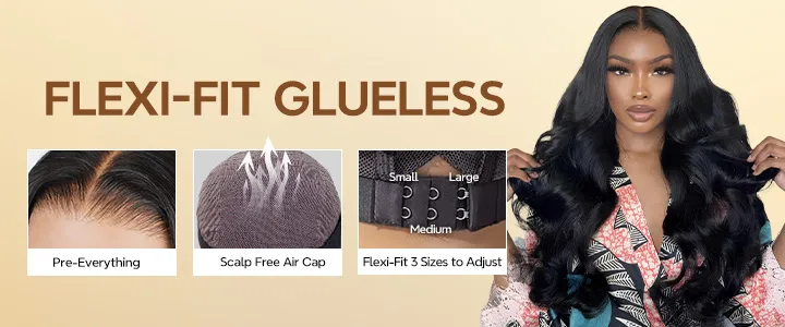 flexi-fit glueless wig banner app