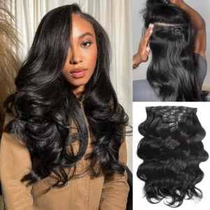 Tinashe hair body wave clip in (2)