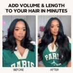 Tinashe hair body wave clip in (4)