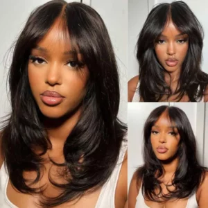 Tinashe Hair layered cut wigs shoulder length (6)