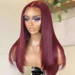 Tinashe hair 99j layered cut straight wig (1)