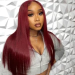 Tinashe hair 99j layered cut straight wig (5)